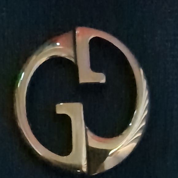 Gucci Black Leather Crossbody with Gold Accents - Picture 6 of 6